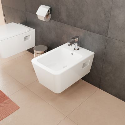 Hansgrohe EluPura Original Q bidet wiszący biały 60284450