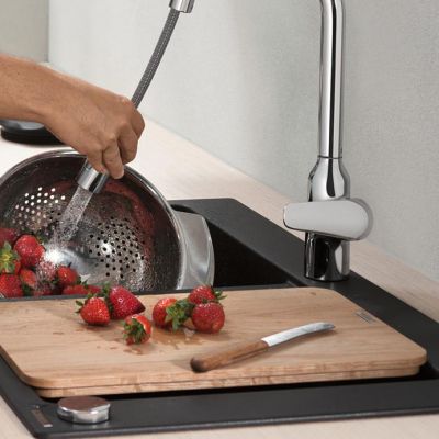 Hansgrohe F16 deska kuchenna dąb 40961000