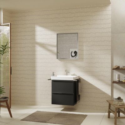 Hansgrohe Xelu Q szafka 58 cm podumywalkowa wisząca szary diament mat/chrom 54024000