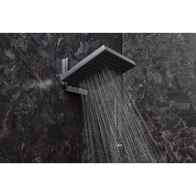 Hansgrohe Pulsify E EcoSmart deszczownica 26 cm kwadratowa z ramieniem prysznicowym chrom 24351000