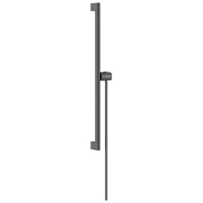 Hansgrohe Unica drążek prysznicowy 65 cm czarny chrom szczotkowany 24402340