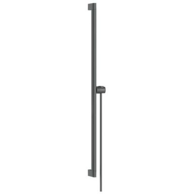 Hansgrohe Unica drążek prysznicowy 90 cm z wężem czarny chrom szczotkowany 24403340