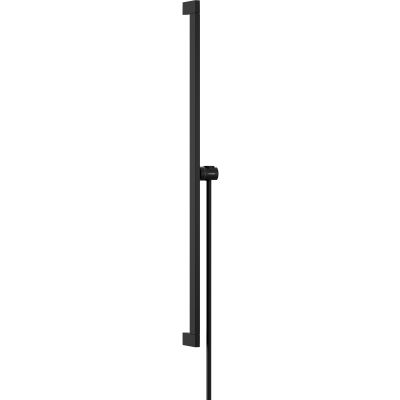Hansgrohe Unica drążek prysznicowy 90 cm  z wężem czarny mat 24403670