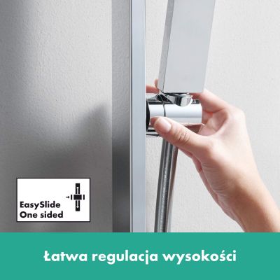 Hansgrohe Unica drążek prysznicowy 65 cm chrom 24404000