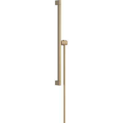 Hansgrohe Unica drążek prysznicowy 65 cm z wężem brąz szczotkowany 24404140