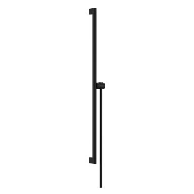 Hansgrohe Unica drążek prysznicowy 90 cm z wężem czarny mat 24405670