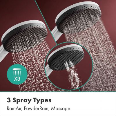 Hansgrohe Raindance Alive Select S słuchawka prysznicowa biały mat 24500700