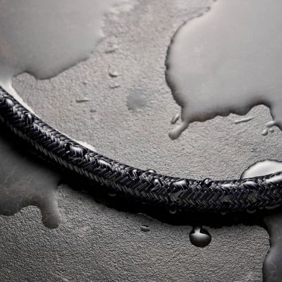 Hansgrohe Designflex wąż prysznicowy 125 cm czarny chrom szczotkowany 28220340