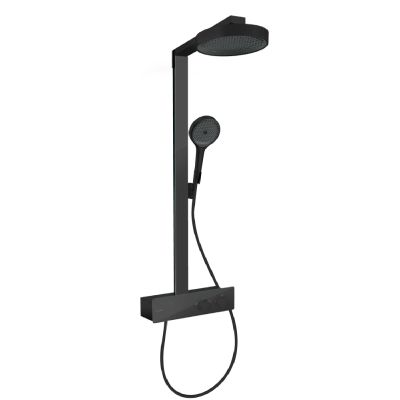 Hansgrohe Rainfinity ShowerTablet zestaw prysznicowy ścienny termostatyczny EcoSmart czarny mat 28742670