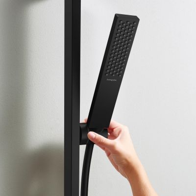 Hansgrohe Pulsify E słuchawka prysznicowa EcoSmart+ czarny mat 24321670