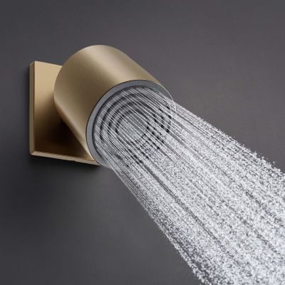 Hansgrohe Pulsify przyłącze ścienne do głowicy prysznicowej brąz szczotkowany 24139140