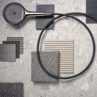 Hansgrohe Designflex wąż prysznicowy 200 cm czarny chrom szczotkowany 28230340