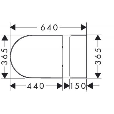 Hansgrohe EluPura Original S kompakt WC + deska sedesowa biały 60205450