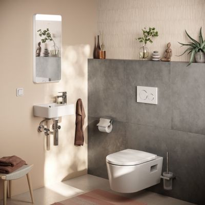 Hansgrohe EluPura Original S miska WC z deską wolnoopadającą wisząca bez kołnierza biały połysk 60288450