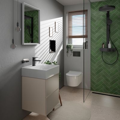 Hansgrohe EluPura S miska WC wisząca bezkołnierzowa AquaFall Flush SmartClean biały 61118450