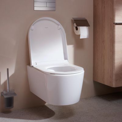 Hansgrohe EluPura S miska WC z deską wolnoopadającą wisząca bez kołnierza biały 62021450
