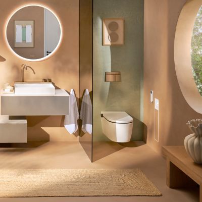 Hansgrohe LavaPura Element S miska WC z funkcją bidetu biała 63021450