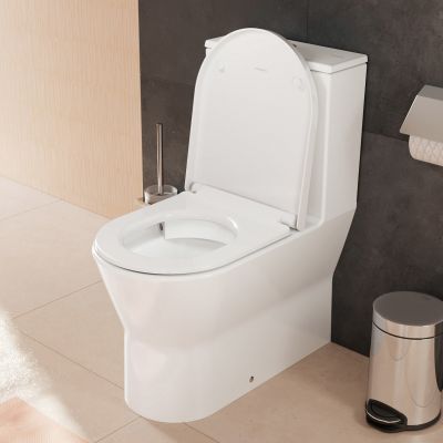 Hansgrohe EluPura Original S kompakt WC + deska sedesowa biały 60205450