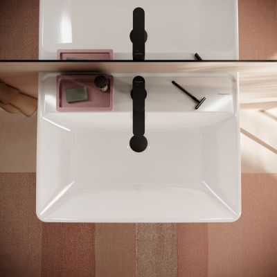 Hansgrohe Xanuia Q umywalka 65x48 cm prostokątna ścienna biała 60134450
