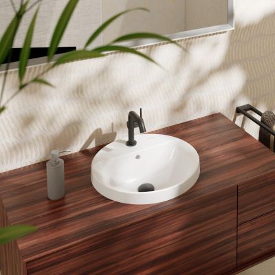 Hansgrohe Xuniva S umywalka 45 cm wpuszczana okrągła biały 60159450