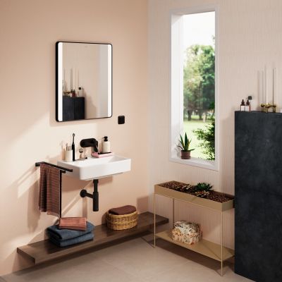 Hansgrohe Xanuia Q umywalka 55x37 cm prostokątna ścienna Compact biała 60212450