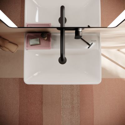 Hansgrohe Xanuia Q umywalka 55x37 cm prostokątna ścienna Compact biała 60212450
