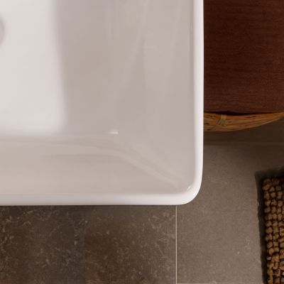 Hansgrohe Xanuia Q umywalka 55x37 cm prostokątna ścienna Compact biała 60212450