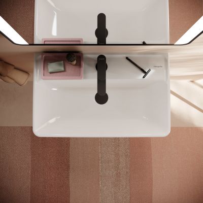 Hansgrohe Xanuia Q umywalka 60x37 cm prostokątna ścienna Compact biała 60215450