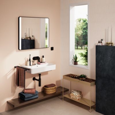 Hansgrohe Xanuia Q umywalka 65x39 cm prostokątna ścienna Compact biała 60218450