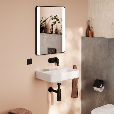 Hansgrohe Xanuia Q umywalka 50x39 cm prostokątna ścienna biała 60234450