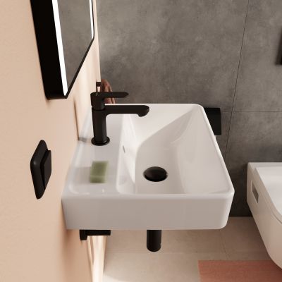 Hansgrohe Xanuia Q umywalka 50x39 cm prostokątna ścienna biała 61008450