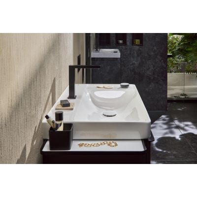 Hansgrohe Xelu Q umywalka 80x48 cm ścienna prostokątna prawa SmartClean biały 61025450