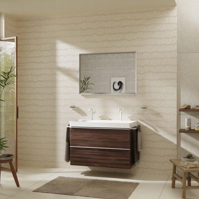 Hansgrohe Xelu Q umywalka 100x48 cm ścienna prostokątna SmartClean biały 61037450