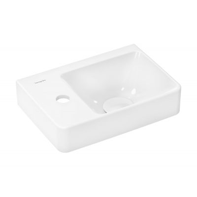 Hansgrohe Xelu Q umywalka 36x25 cm ścienna prostokątna lewa SmartClean biały 61085450