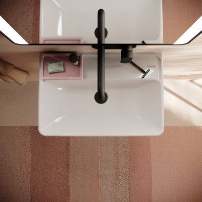 Hansgrohe Xanuia Q umywalka 55x37 cm prostokątna ścienna Compact biała 61121450