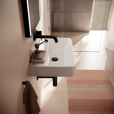 Hansgrohe Xanuia Q umywalka 60x37 cm prostokątna ścienna Compact biała 61125450