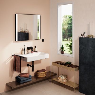 Hansgrohe Xanuia Q umywalka 70x48 cm prostokątna ścienna biała 61135450