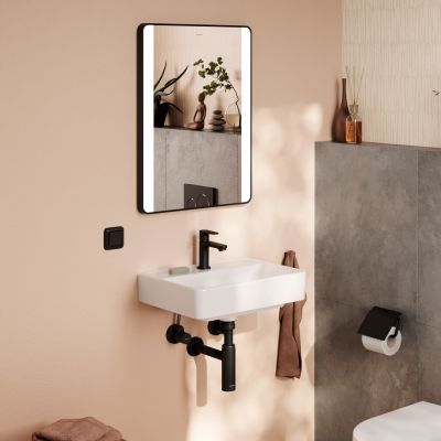 Hansgrohe Xanuia Q umywalka 50x39 cm prostokątna ścienna biała 61144450