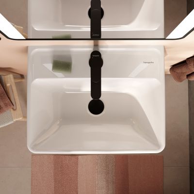 Hansgrohe Xanuia Q umywalka 50x39 cm prostokątna ścienna biała 61144450