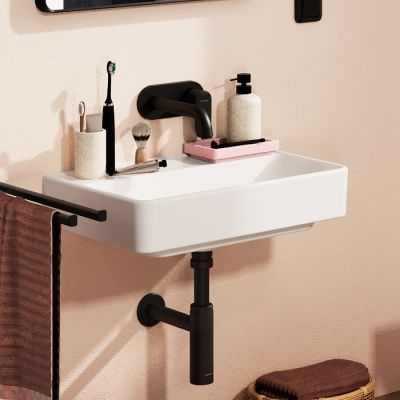 Hansgrohe Xanuia Q umywalka 55x37 cm prostokątna ścienna Compact biała 60212450