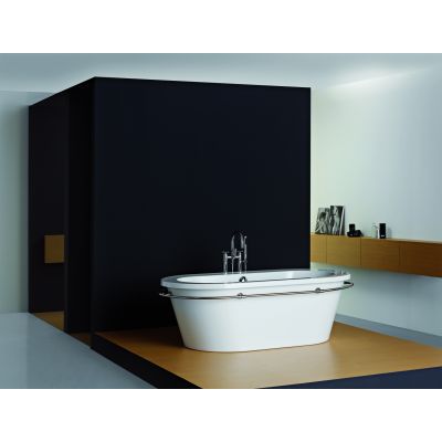 Hoesch Philippe Starck Edition 2 wanna owalna 175x80 cm do zabudowy biała 6135.010