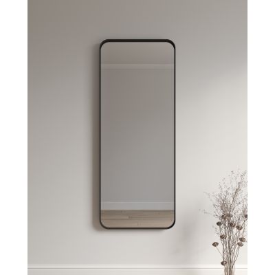 HoM Musum lustro 60x120 cm rama stalowa biały M-60x120-W50x4