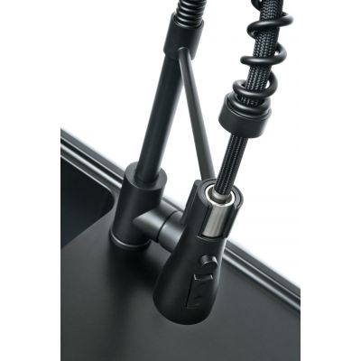 iceBerg Pera bateria kuchenna stojąca czarny mat BQPR2BKQ