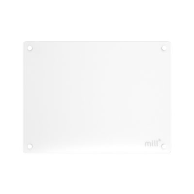 Mill Glass grzejnik konwektorowy 400 W z wyświetlaczem LED biały GL400WIFI3