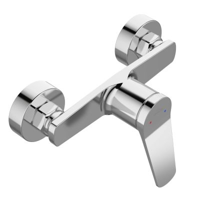 Invena Alonia bateria prysznicowa ścienna chrom BN-70-001