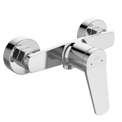 Invena Alonia bateria prysznicowa ścienna chrom BN-70-001