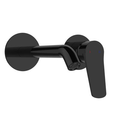 Invena Alonia bateria umywalkowa podtynkowa czarna BP-70-U04