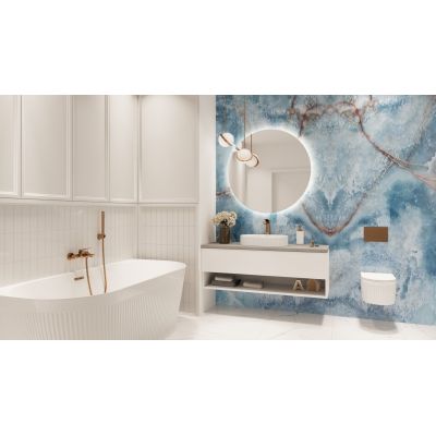 Invena Neri Plus bateria wannowo-prysznicowa ścienna miedź BW-P1-014