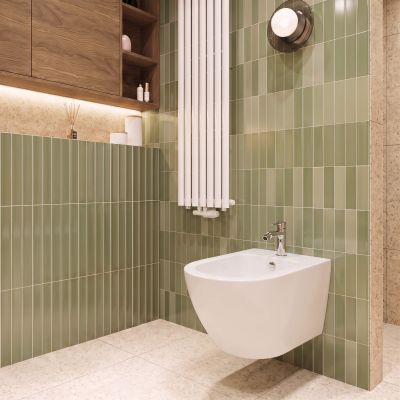 Invena Tavro bidet wiszący biały CB-71-001