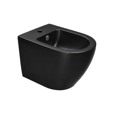 Invena Tavro bidet wiszący czarny CB-71-005